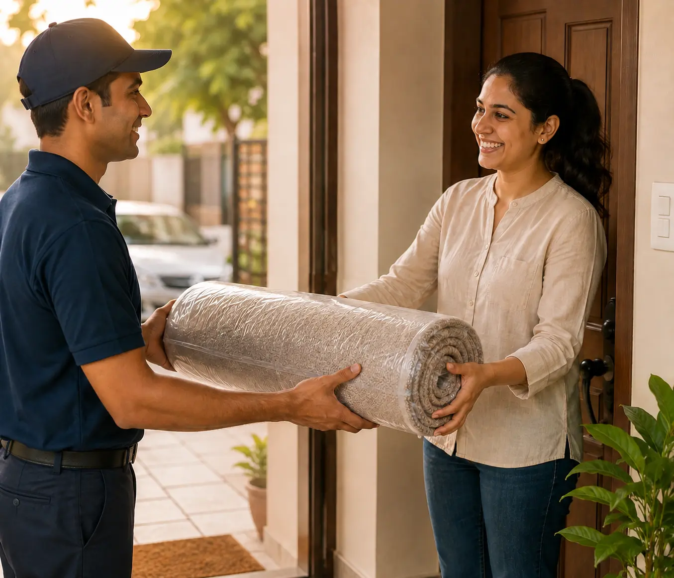 Doorstep delivery service